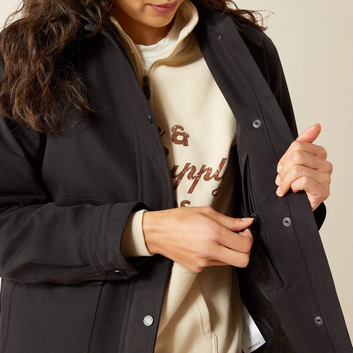 Western Canvas Chore Jacket Ariat Women|Sale
