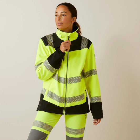 Rebar Hi-Vis Softshell Jacket Ariat Women|Work|Sale
