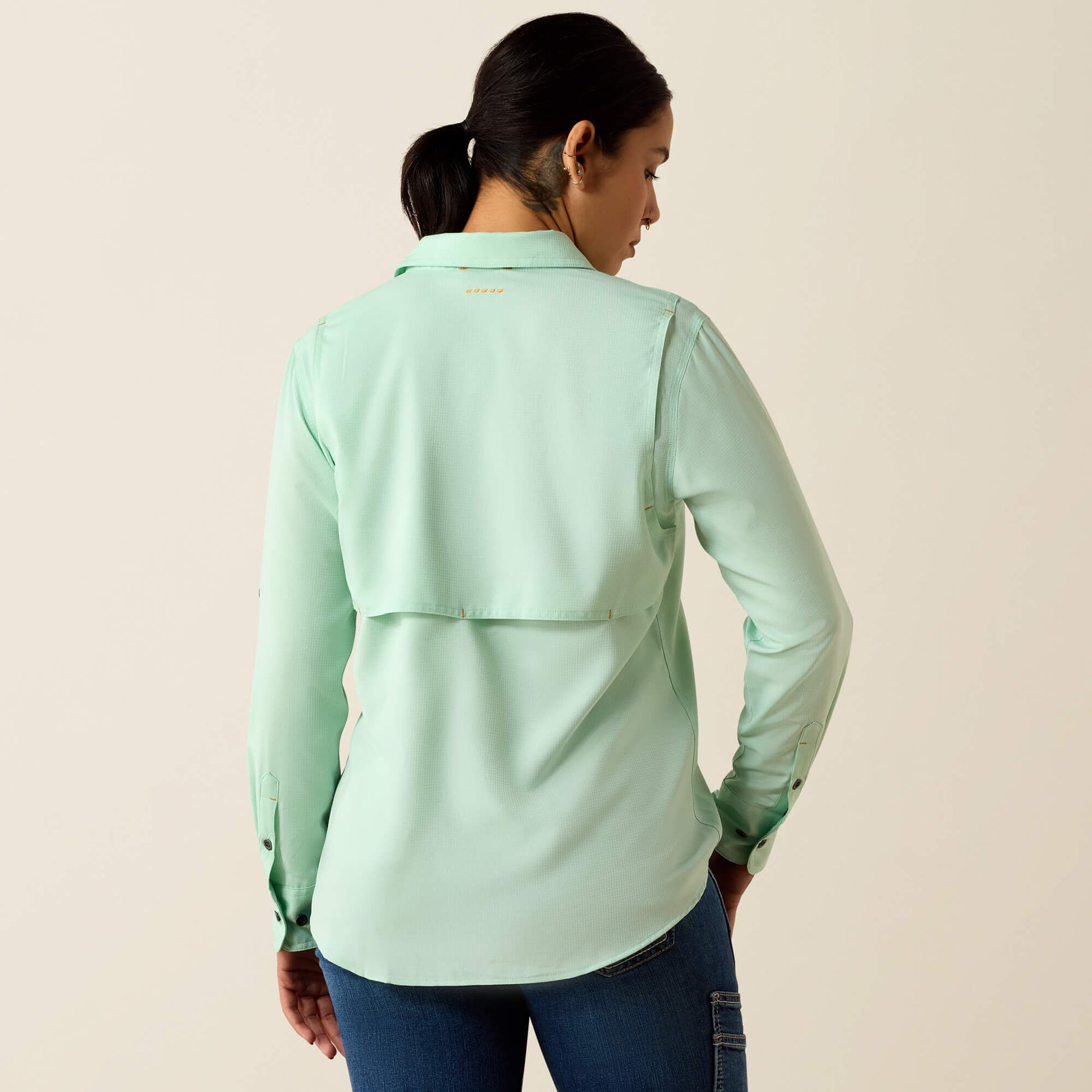 Rebar Made Tough VentTEK DuraStretch Work Shirt Ariat Women|Sale|Work