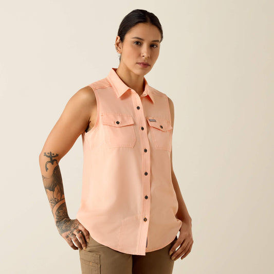 Rebar Made Tough VentTEK DuraStretch Tank Ariat Women|Work|Sale