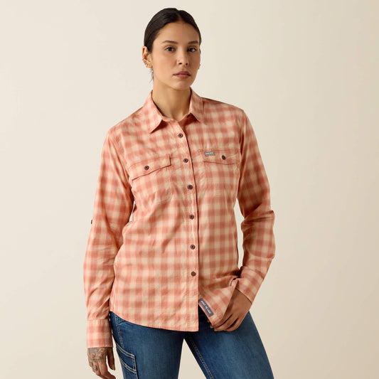 Rebar Made Tough DuraStretch Work Shirt Ariat Women|Work|Sale