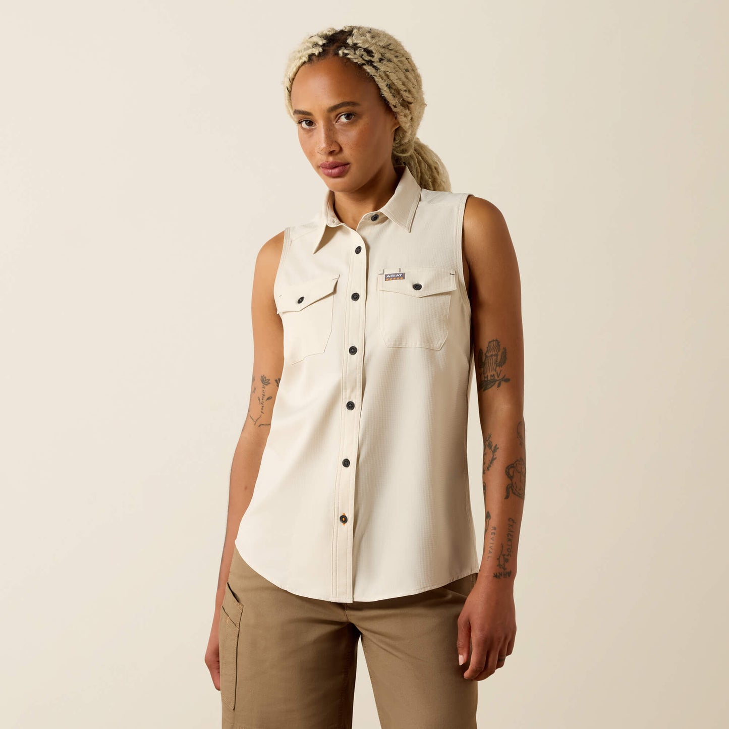 Rebar Made Tough VentTEK DuraStretch Tank Ariat Women|Work|Sale