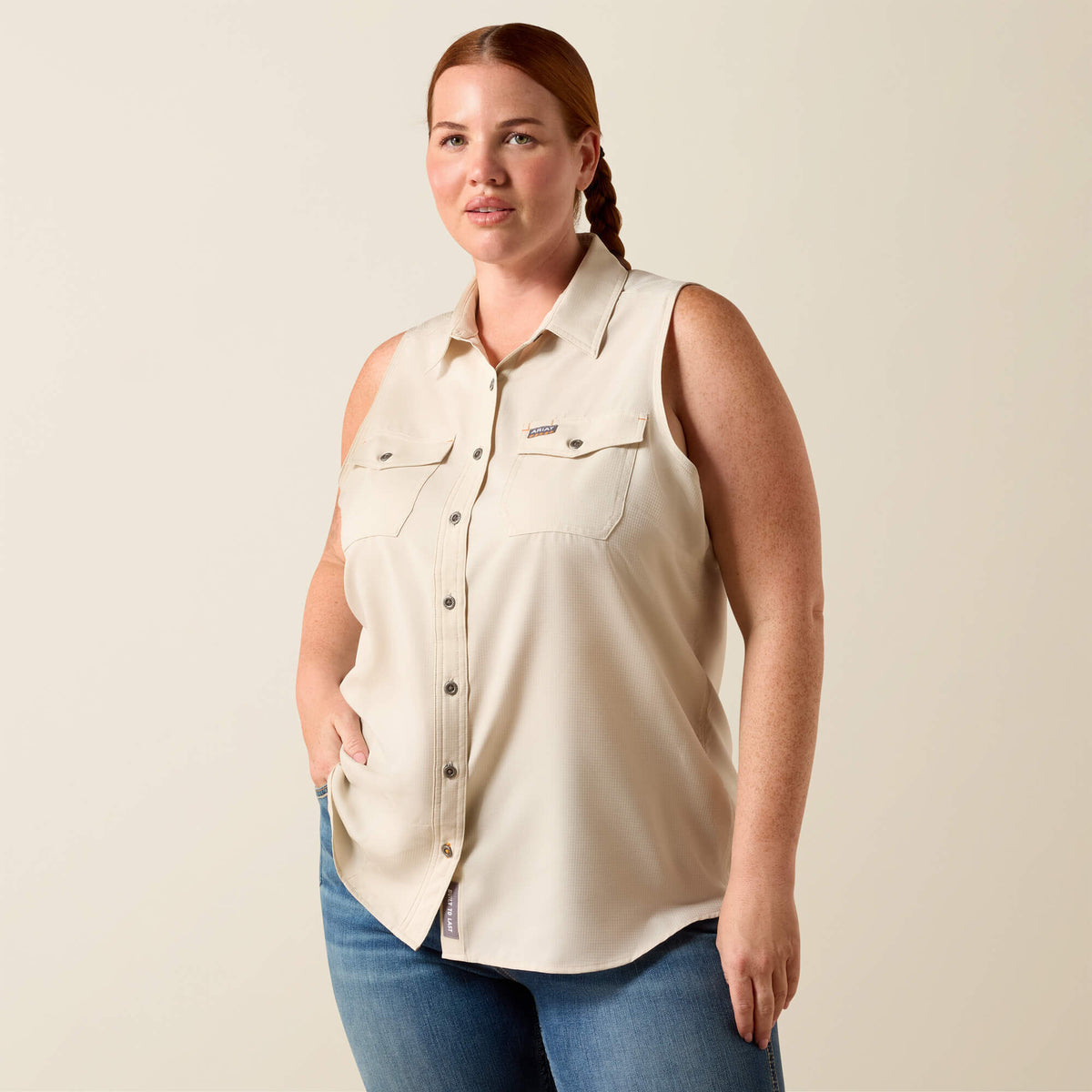 Rebar Made Tough VentTEK DuraStretch Tank Ariat Women|Work|Sale