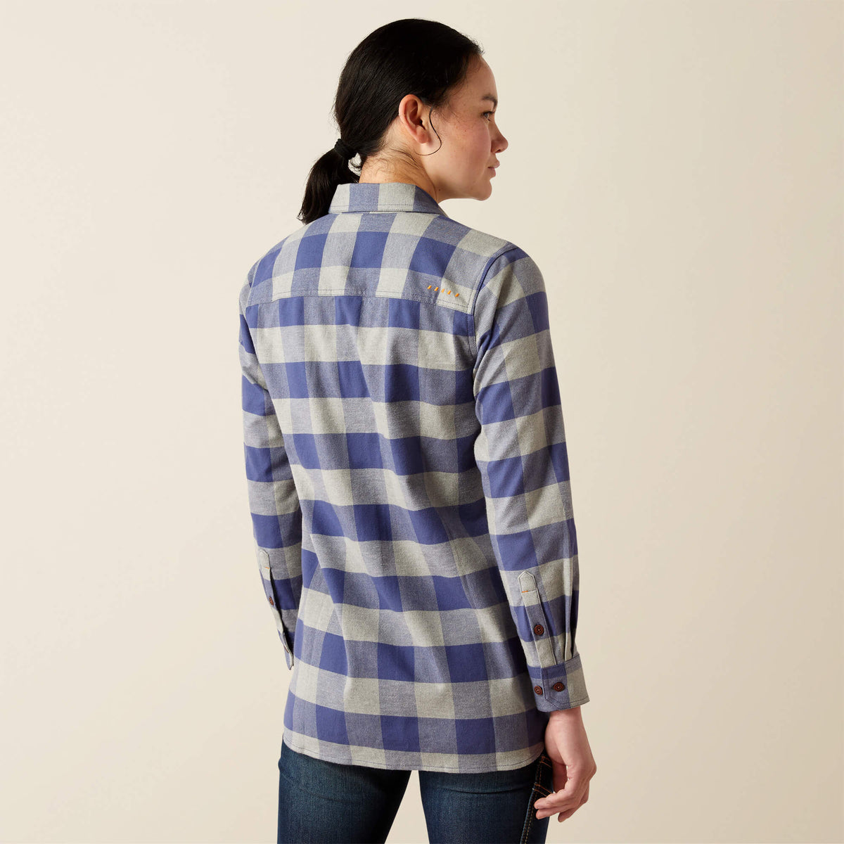 Rebar DuraStretch Flannel Tunic Ariat Women|Work|Sale
