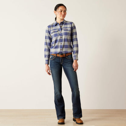 Rebar DuraStretch Flannel Tunic Ariat Women|Work|Sale