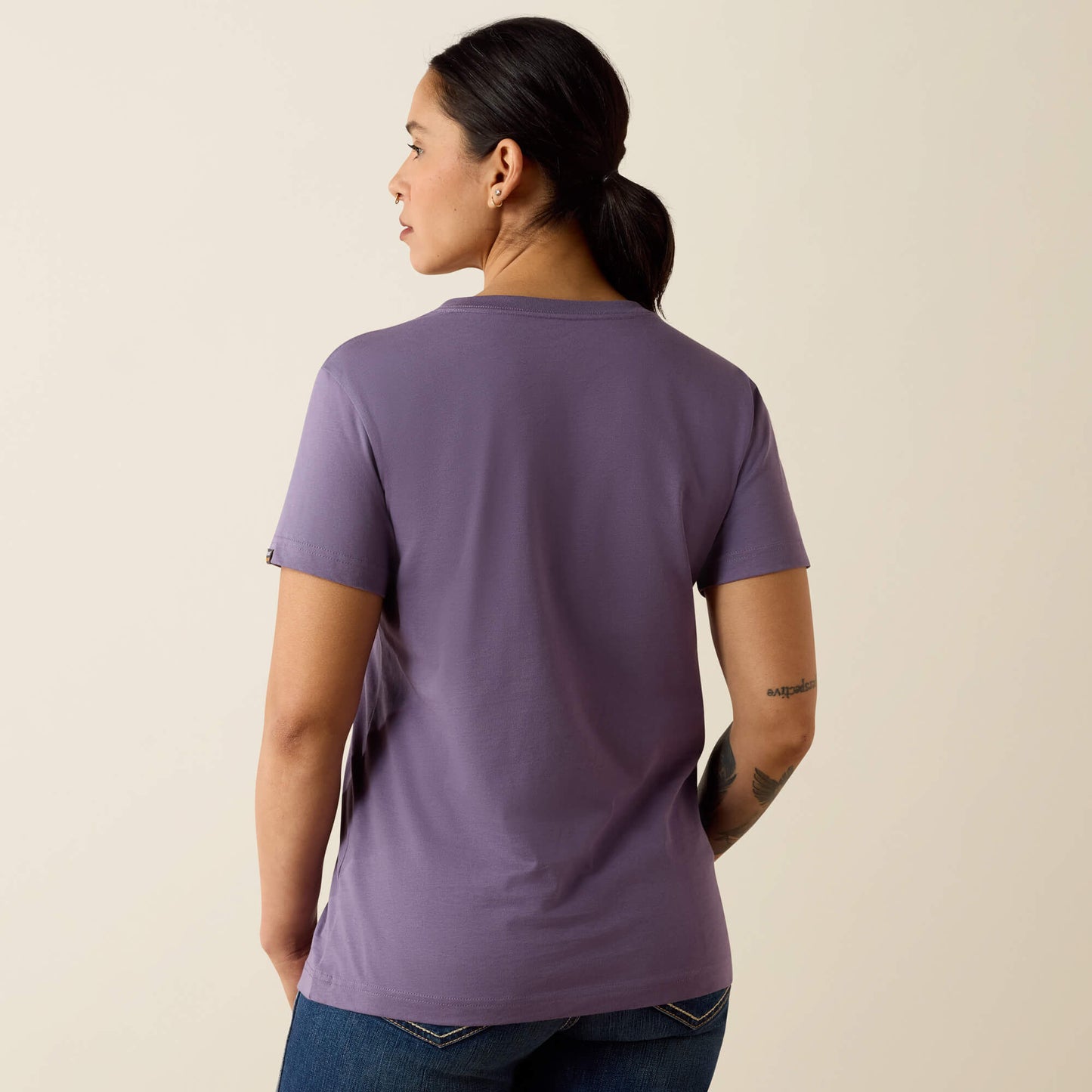 Rebar Cotton Strong Logo T-Shirt Ariat Women|Work|Sale