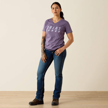 Rebar Cotton Strong Logo T-Shirt Ariat Women|Work|Sale