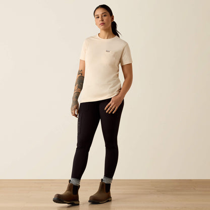 Rebar Cotton Strong Anvil Logo T-Shirt Ariat Women|Work|Sale