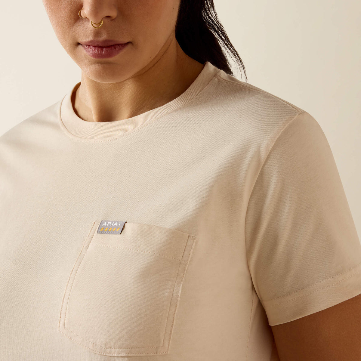 Rebar Cotton Strong Anvil Logo T-Shirt Ariat Women|Work|Sale