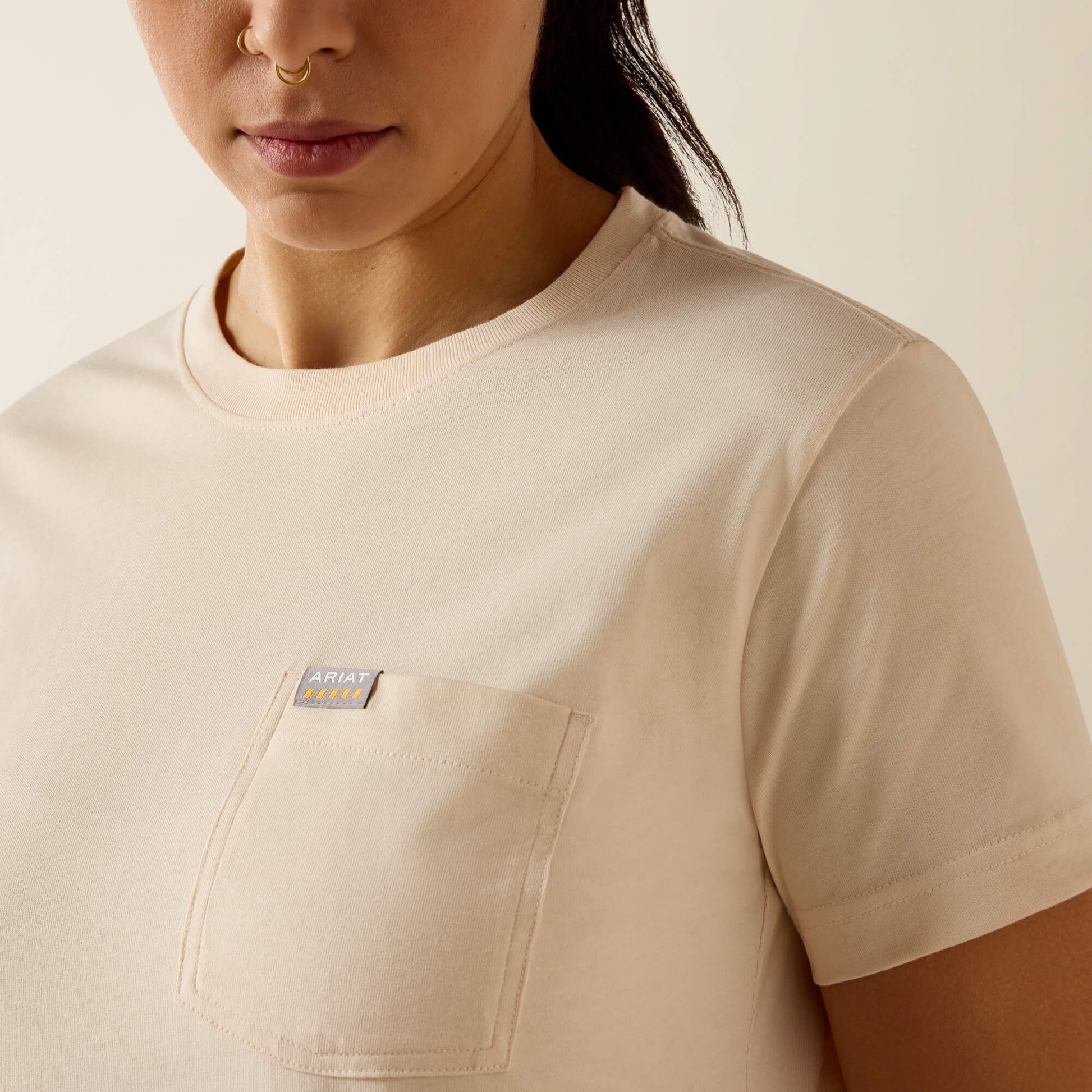 Rebar Cotton Strong Anvil Logo T-Shirt Ariat Women|Work|Sale