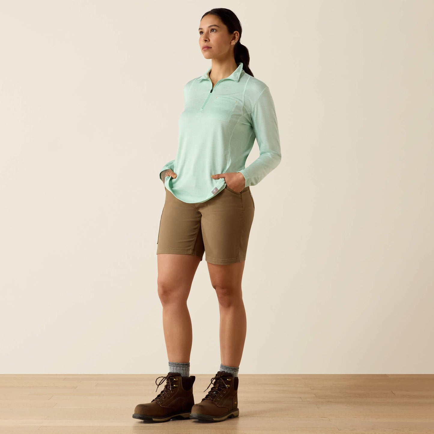 Rebar Evolution 1/2 Zip Top Ariat Women|Work|Sale