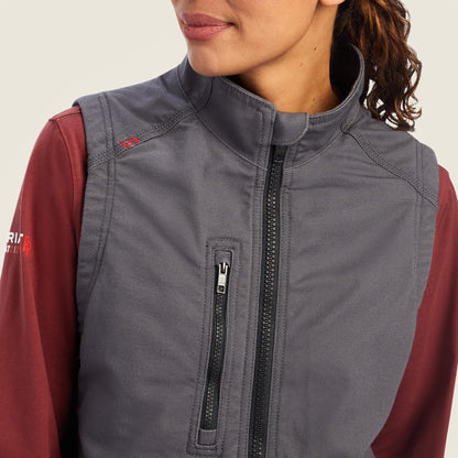 FR DuraLight Cordura Canvas Vest Ariat Women|Work