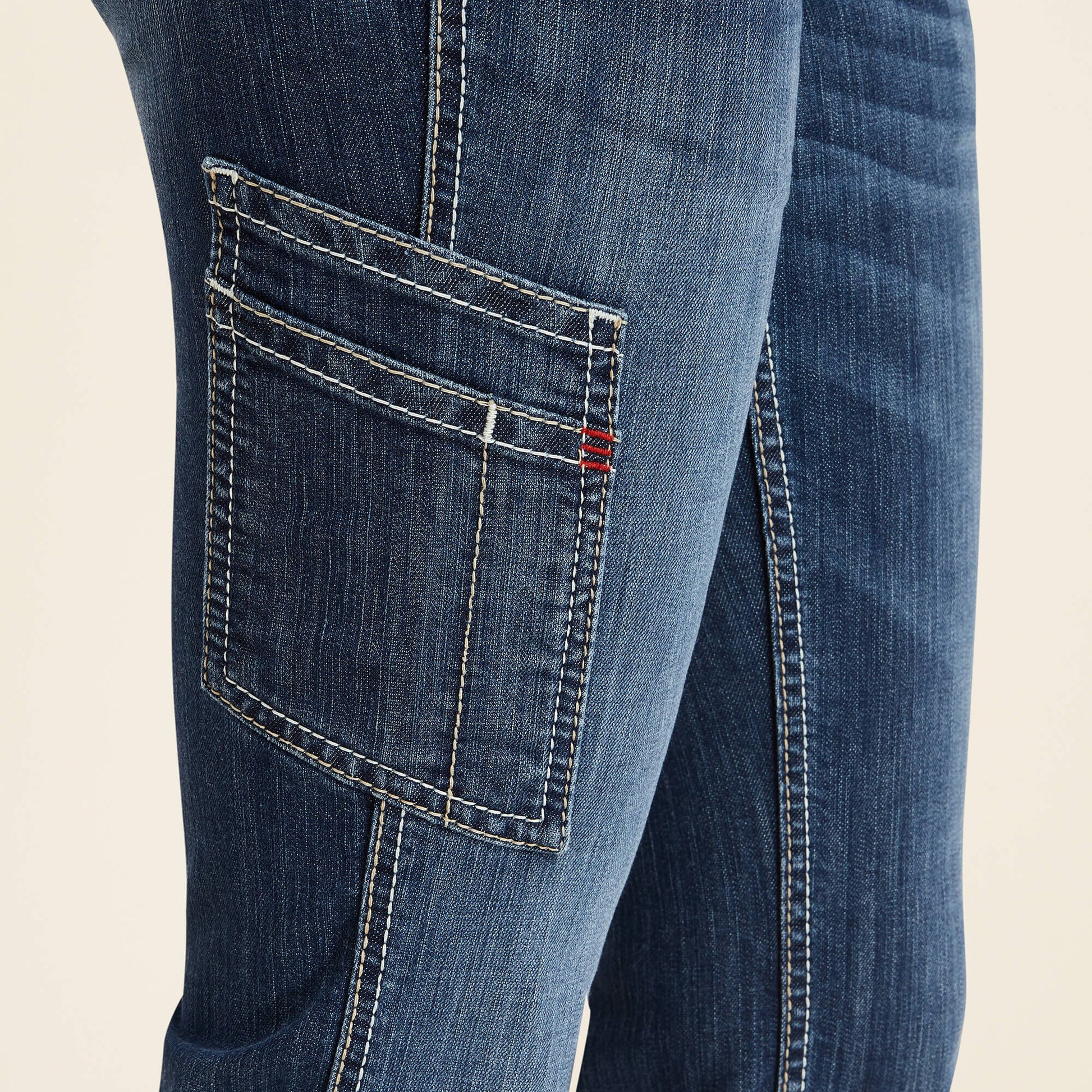 FR Perfect Rise Perfect Rise DuraLight Stretch Cell Phone DuraStretch Straight Leg Jeans Ariat Women|Work