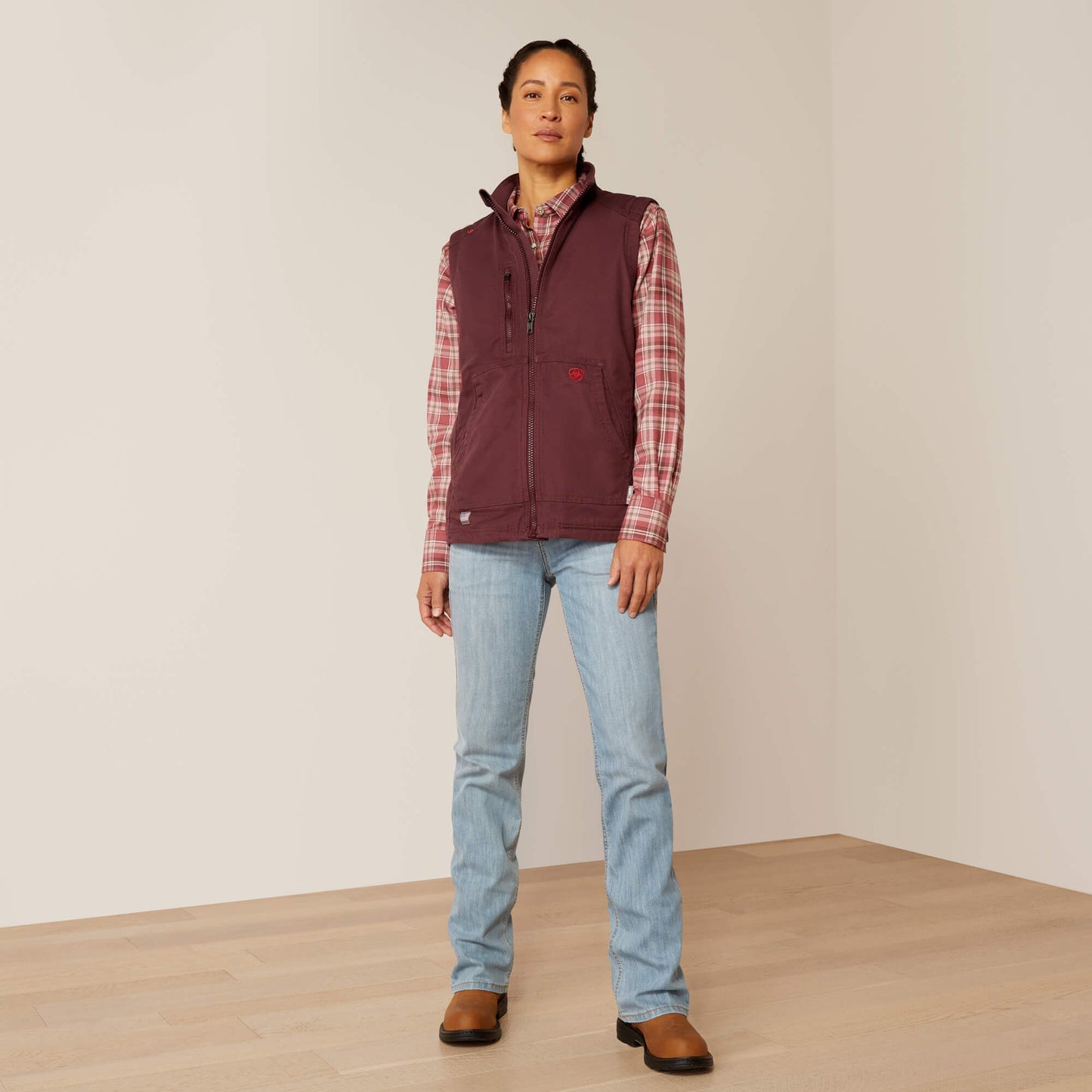 FR DuraLight Cordura Canvas Vest Ariat Women|Work|Sale