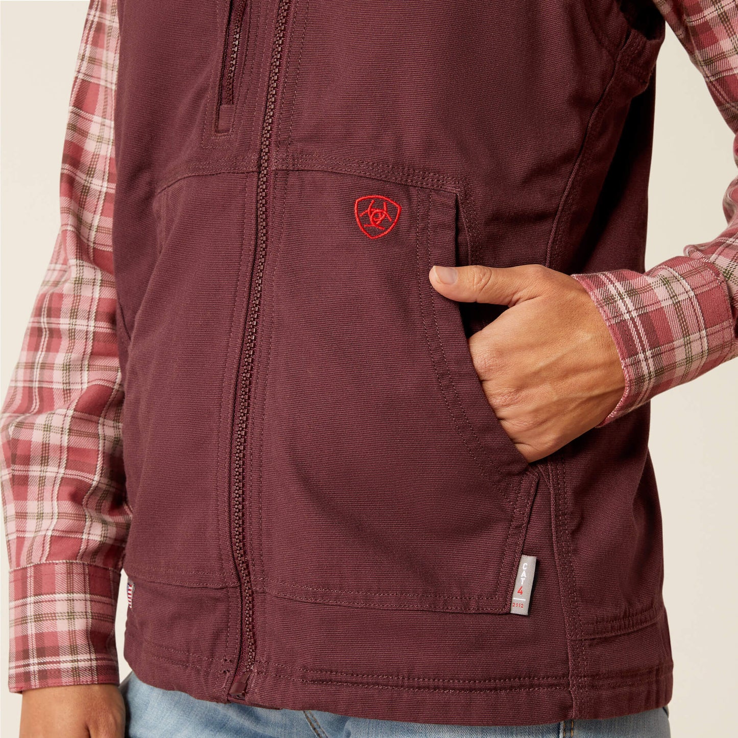 FR DuraLight Cordura Canvas Vest Ariat Women|Work|Sale
