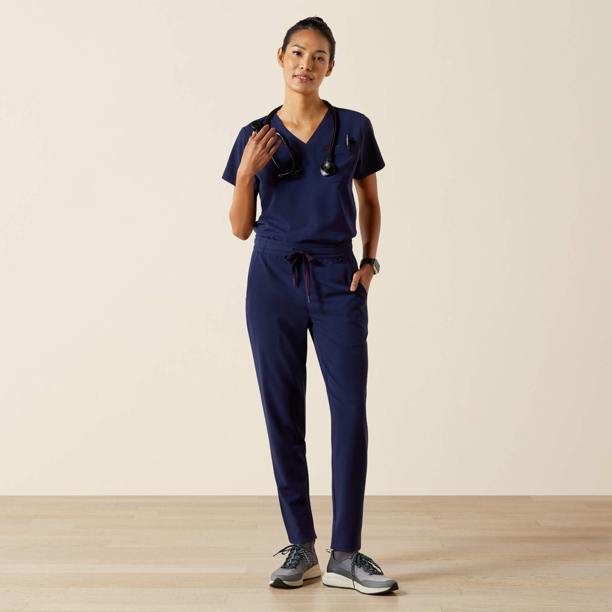 Beth Basic Scrub Top Ariat Women