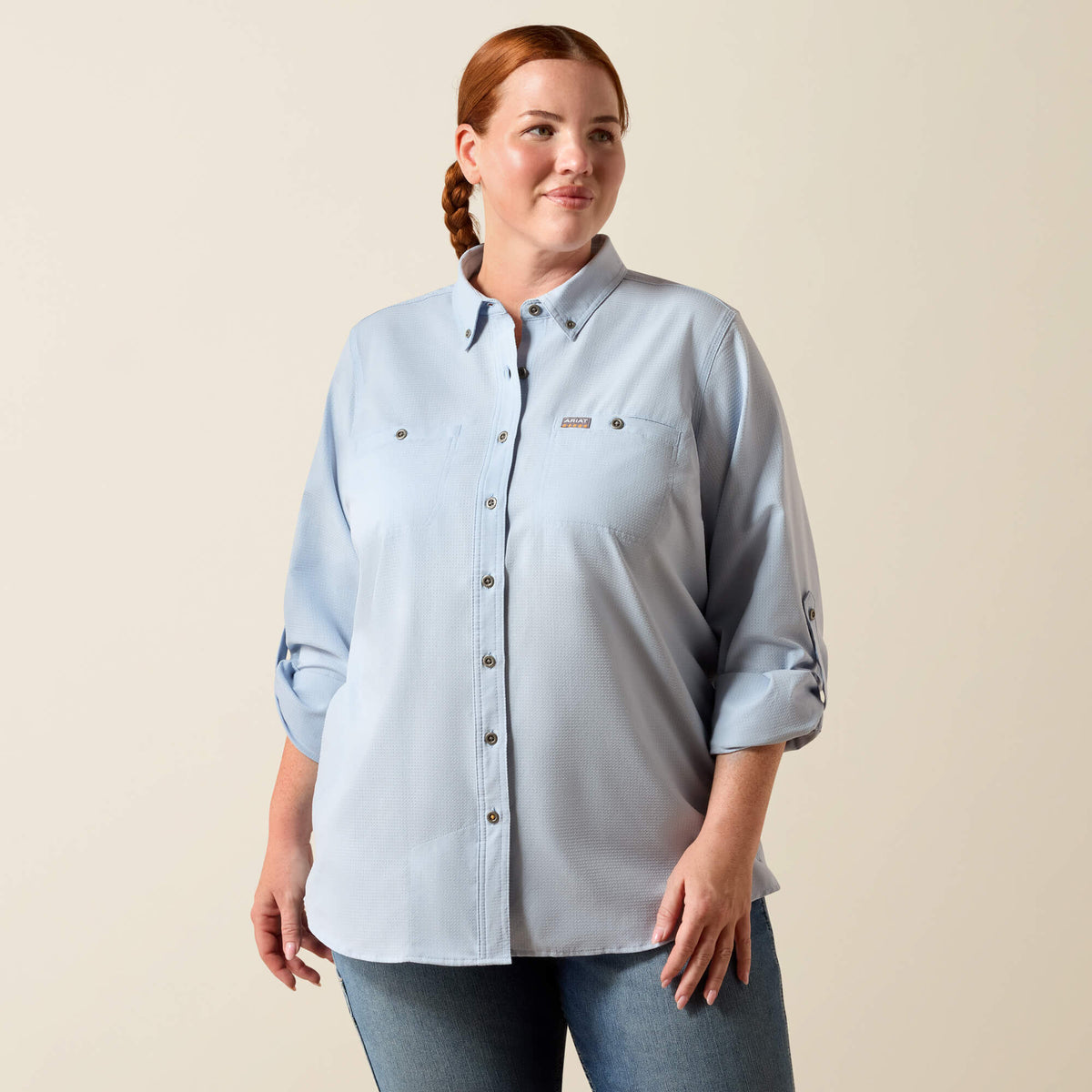 Rebar Made Tough 360 Airflow DuraStretch Work Shirt Ariat Women|Sale