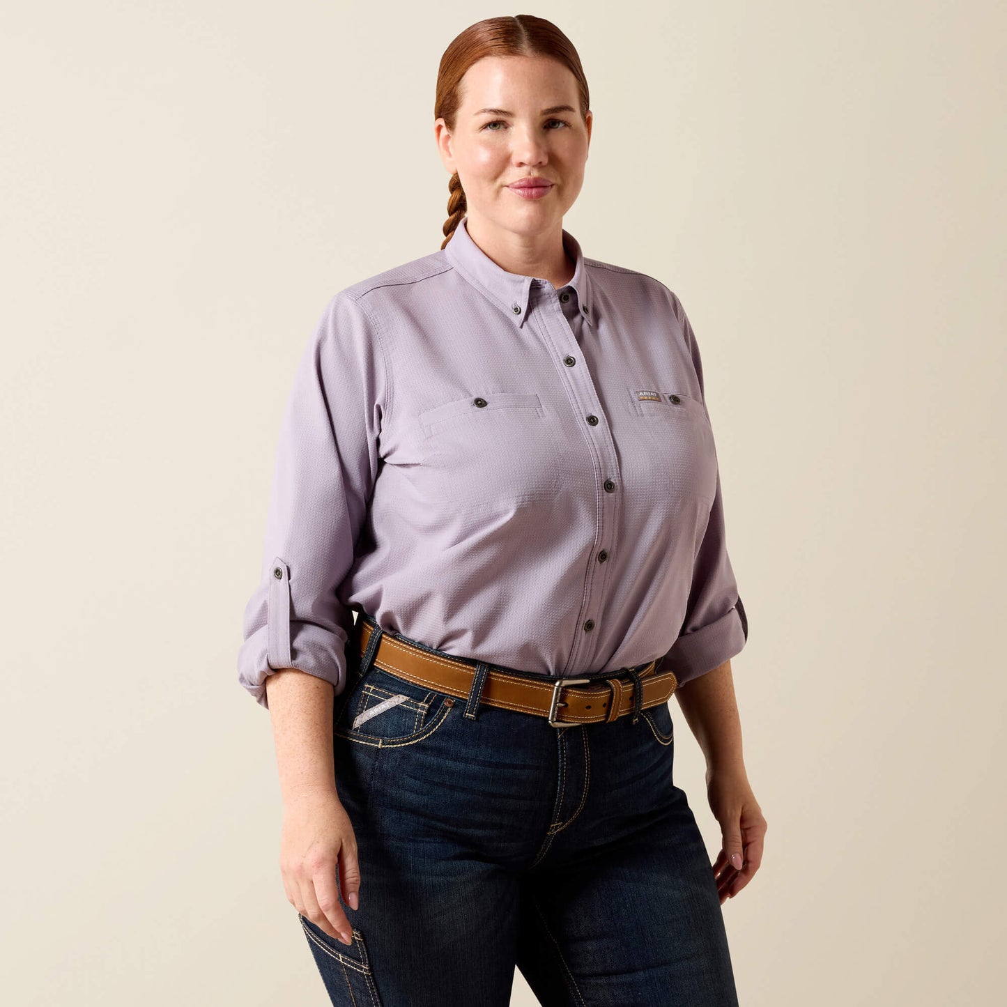 Rebar Made Tough 360 Airflow DuraStretch Work Shirt Ariat Women|Sale
