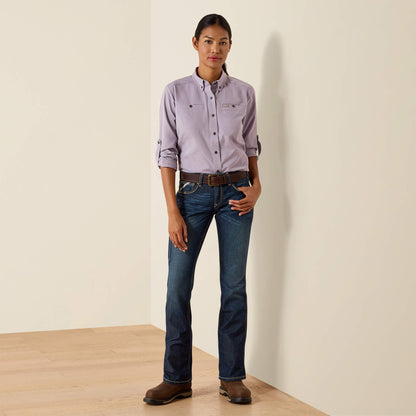 Rebar Made Tough 360 Airflow DuraStretch Work Shirt Ariat Women|Sale