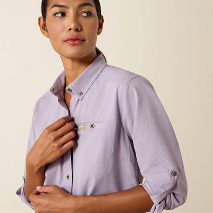 Rebar Made Tough 360 Airflow DuraStretch Work Shirt Ariat Women|Sale