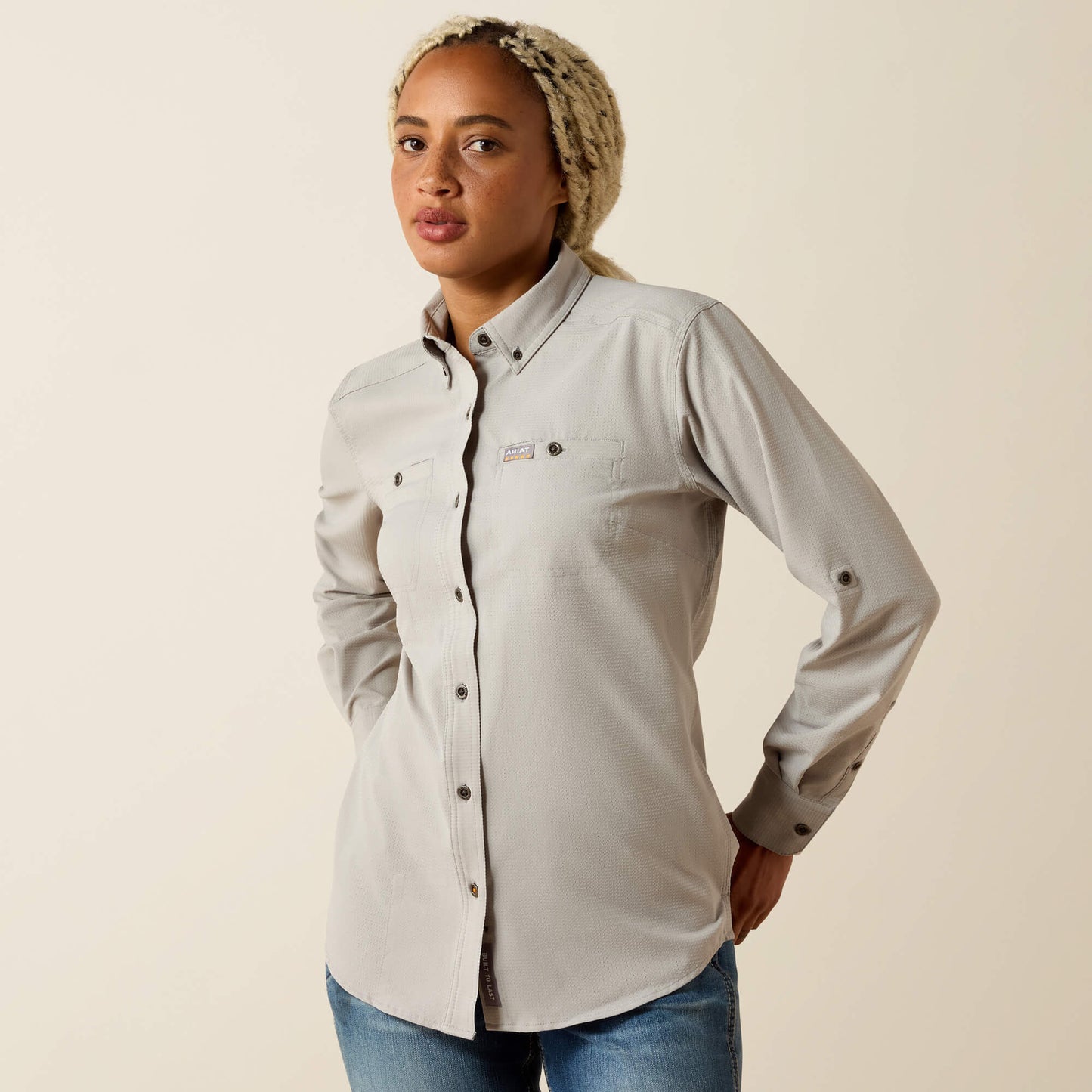 Rebar Made Tough 360 Airflow DuraStretch Work Shirt Ariat Women|Sale