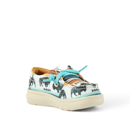 Toddler Lil' Stompers Buffalo Print Hilo Ariat Kids