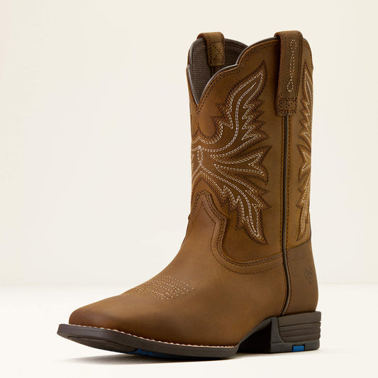 Westwood Wide Square Toe Western Boot Ariat Kids
