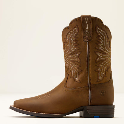 Westwood Wide Square Toe Western Boot Ariat Kids
