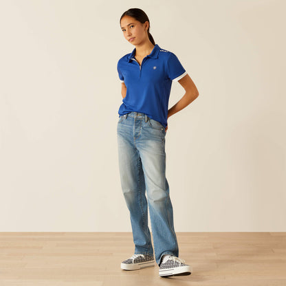 Bandera Team 1/4 Zip Polo Ariat Kids|Sale