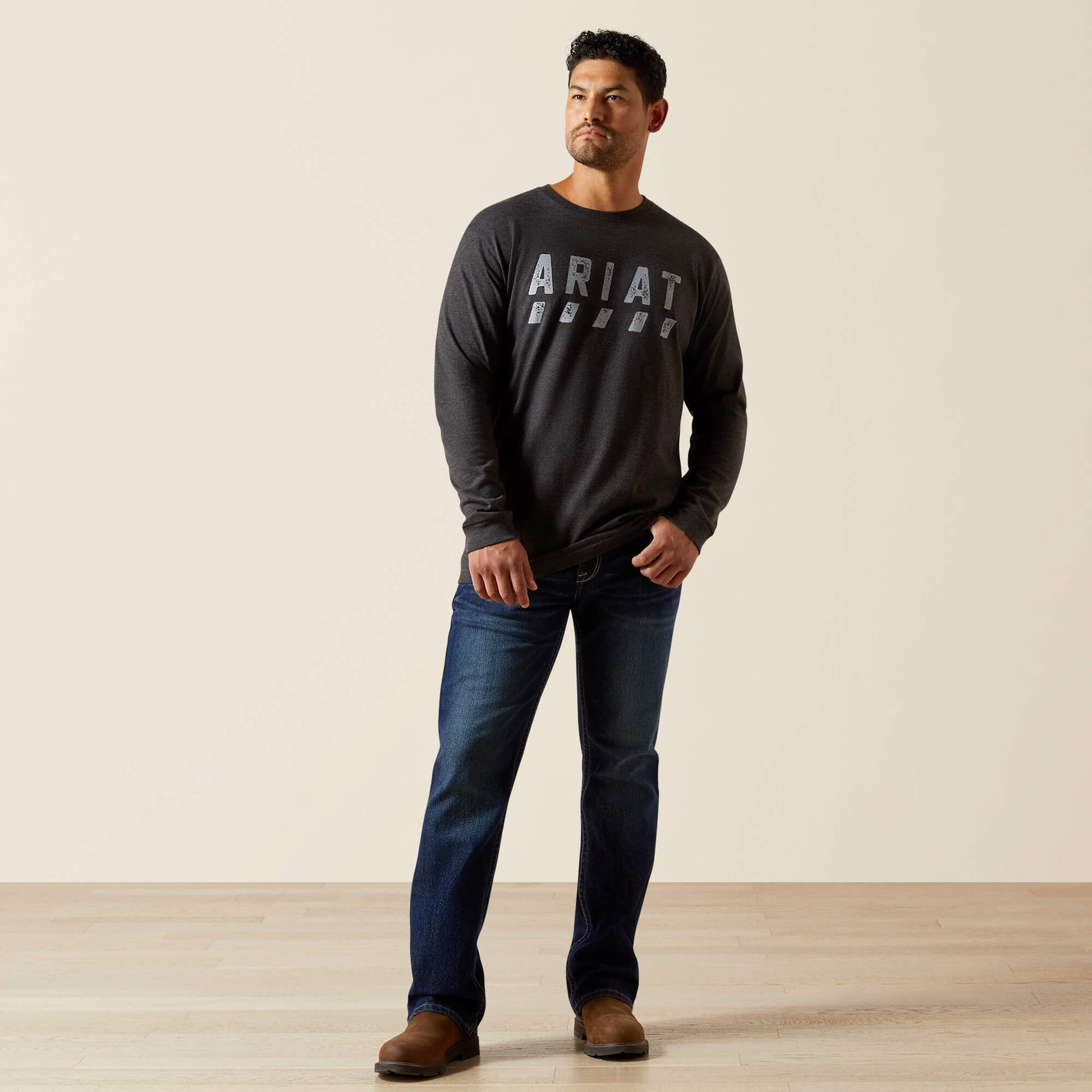 Rebar Cotton Strong Logo T-Shirt Ariat Sale|Work