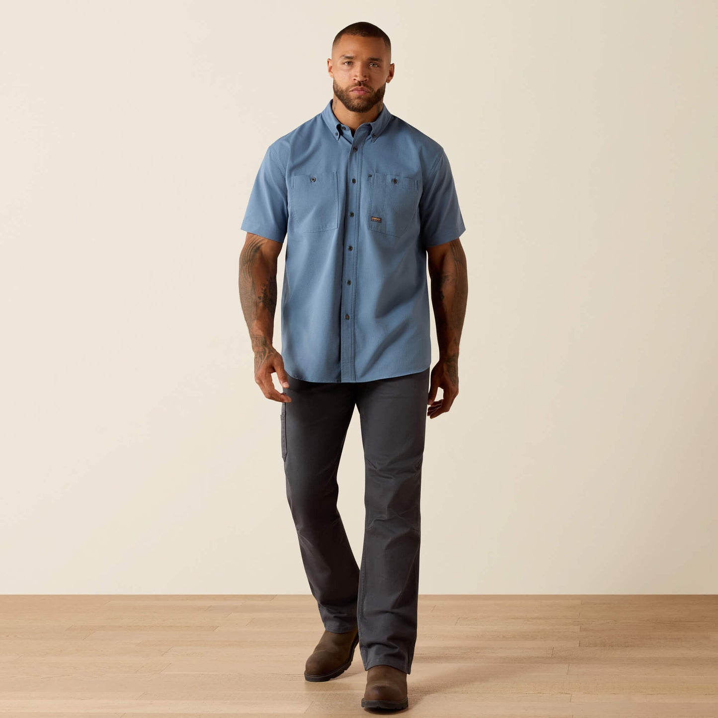Rebar Made Tough 360 Airflow Work Shirt Ariat Sale|Work