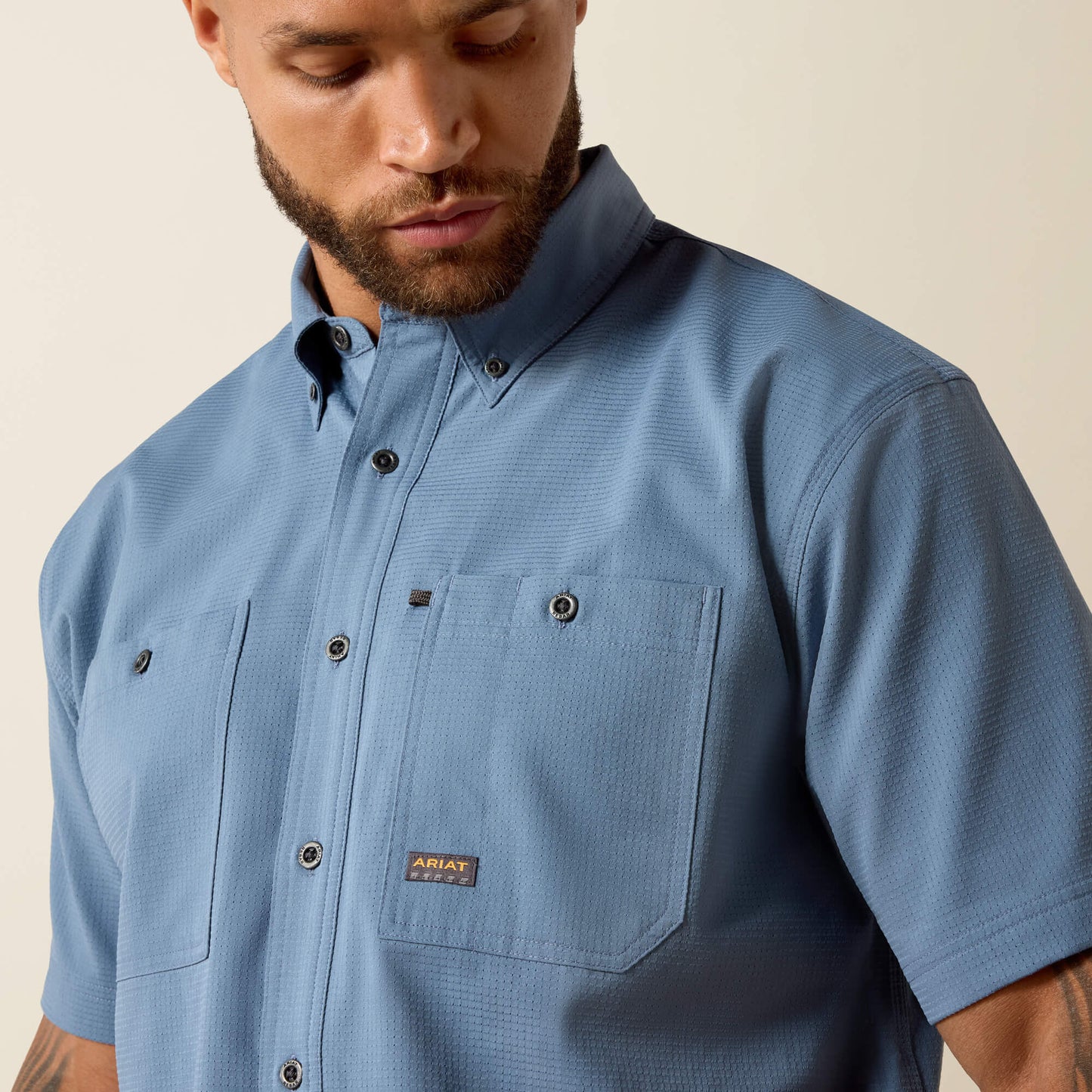 Rebar Made Tough 360 Airflow Work Shirt Ariat Sale|Work