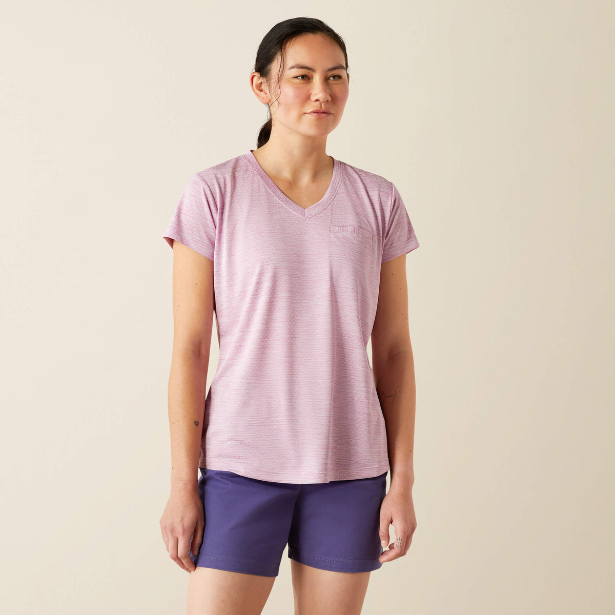 Rebar Evolution Work Hard V-Neck T-Shirt Ariat Sale