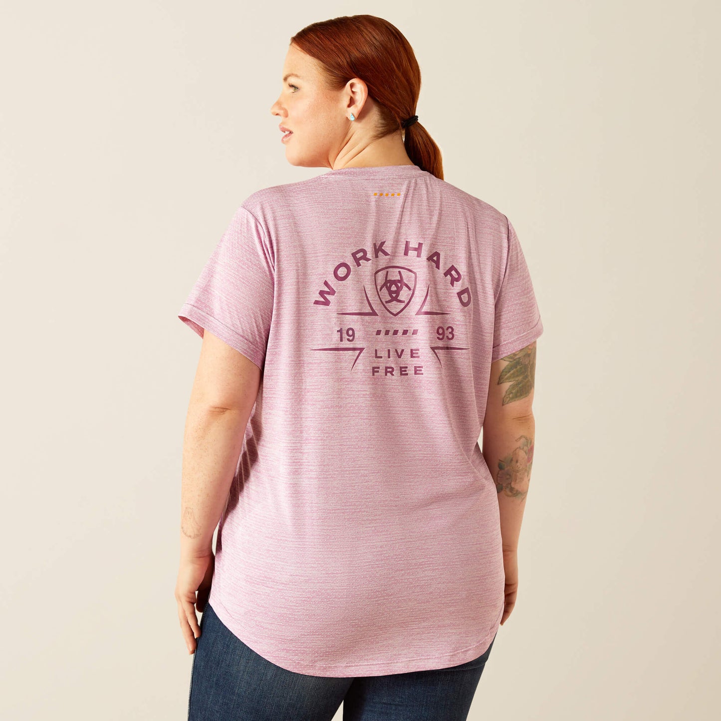 Rebar Evolution Work Hard V-Neck T-Shirt Ariat Sale
