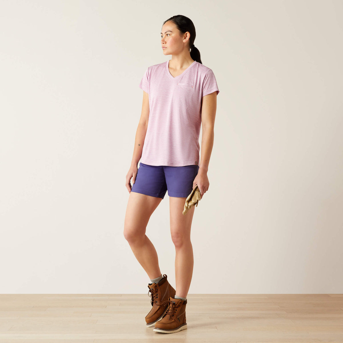 Rebar Evolution Work Hard V-Neck T-Shirt Ariat Sale