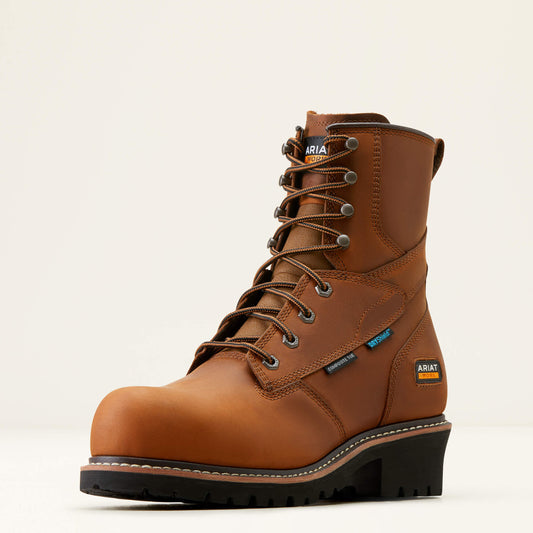 Logger Shock Shield Waterproof Composite Toe Work Boot Ariat Work