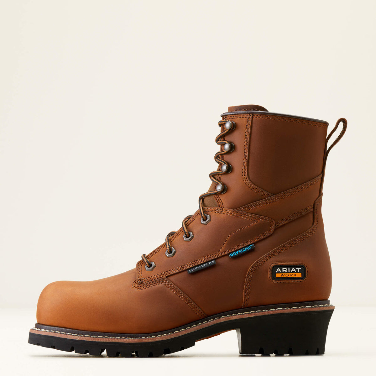 Logger Shock Shield Waterproof Composite Toe Work Boot Ariat Work