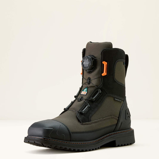 RigTEK Wildcat BOA 8" CSA Waterproof Wide Square Toe Composite Toe Work Boot Ariat Work