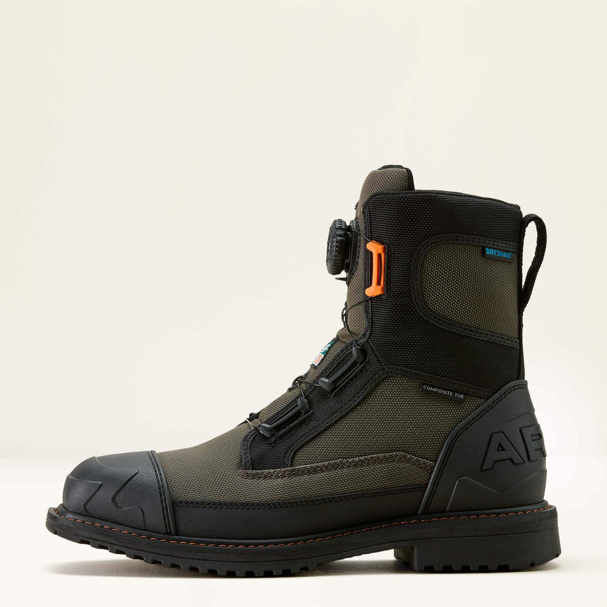RigTEK Wildcat BOA 8" CSA Waterproof Wide Square Toe Composite Toe Work Boot Ariat Work
