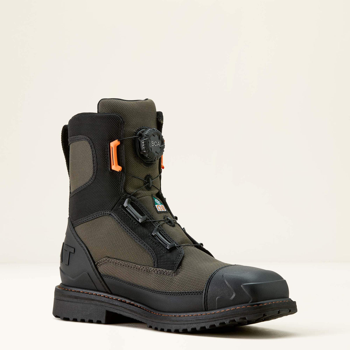 RigTEK Wildcat BOA 8" CSA Waterproof Wide Square Toe Composite Toe Work Boot Ariat Work