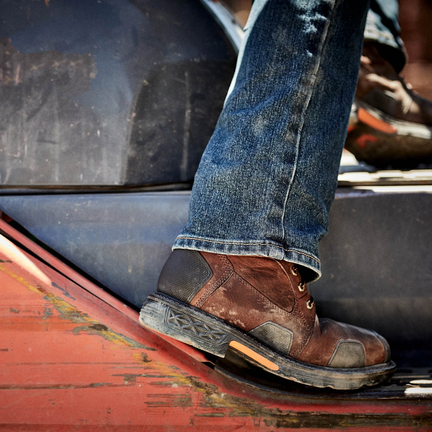 OverDrive 8" Wide Square Toe Waterproof Composite Toe Work Boot Ariat Work
