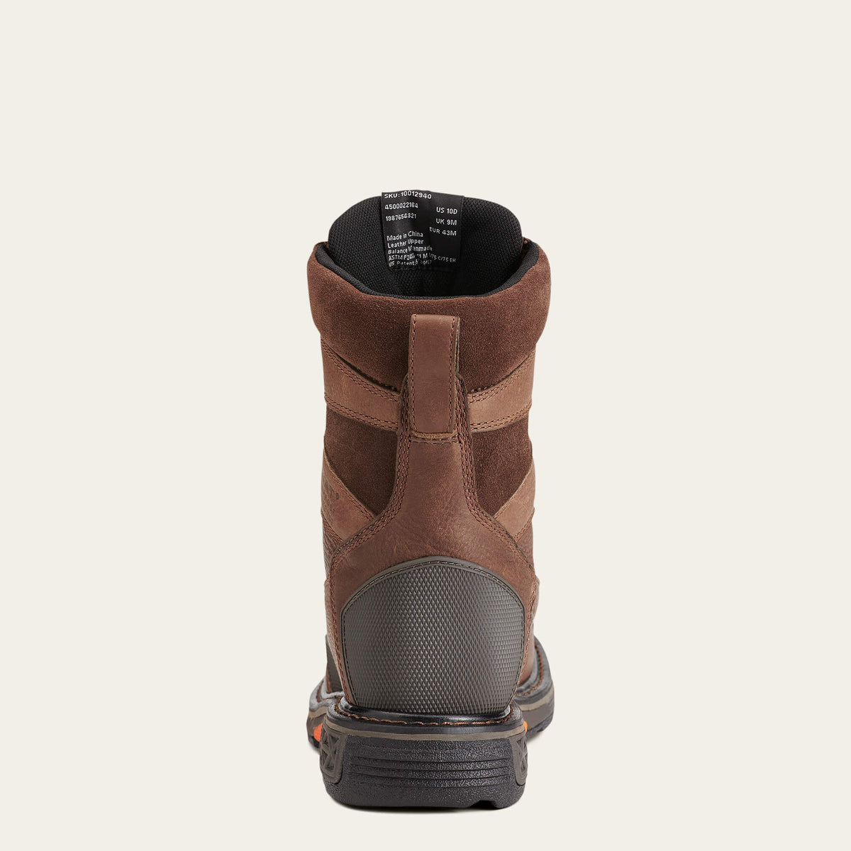 OverDrive 8" Wide Square Toe Waterproof Composite Toe Work Boot Ariat Work