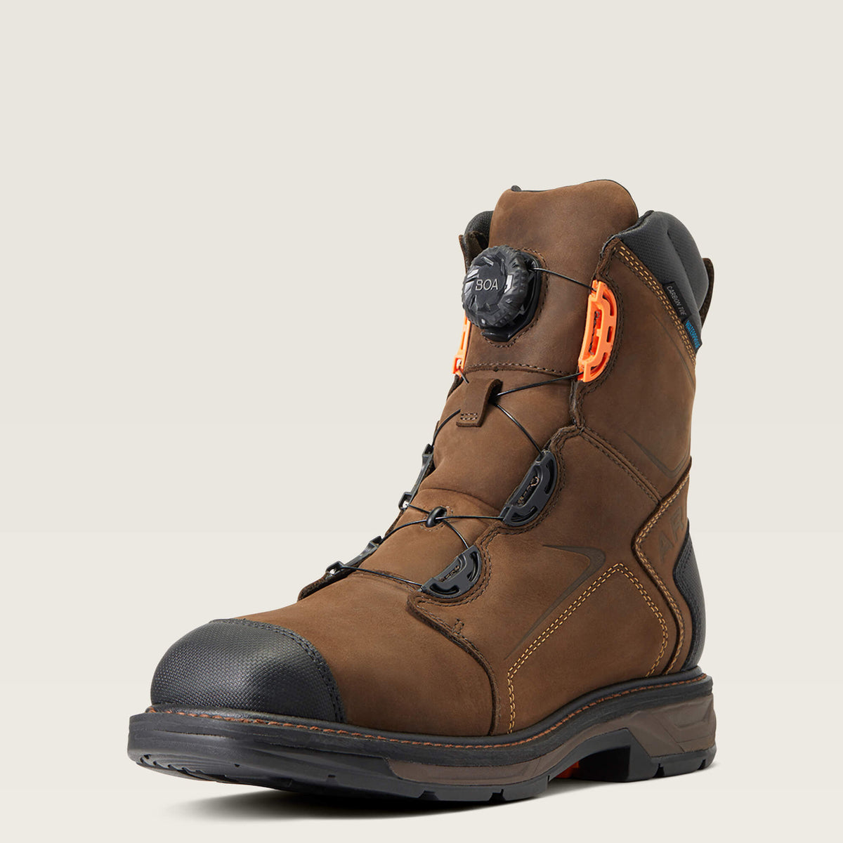 WorkHog XT 8" BOA Waterproof Carbon Toe Work Boot Ariat Work