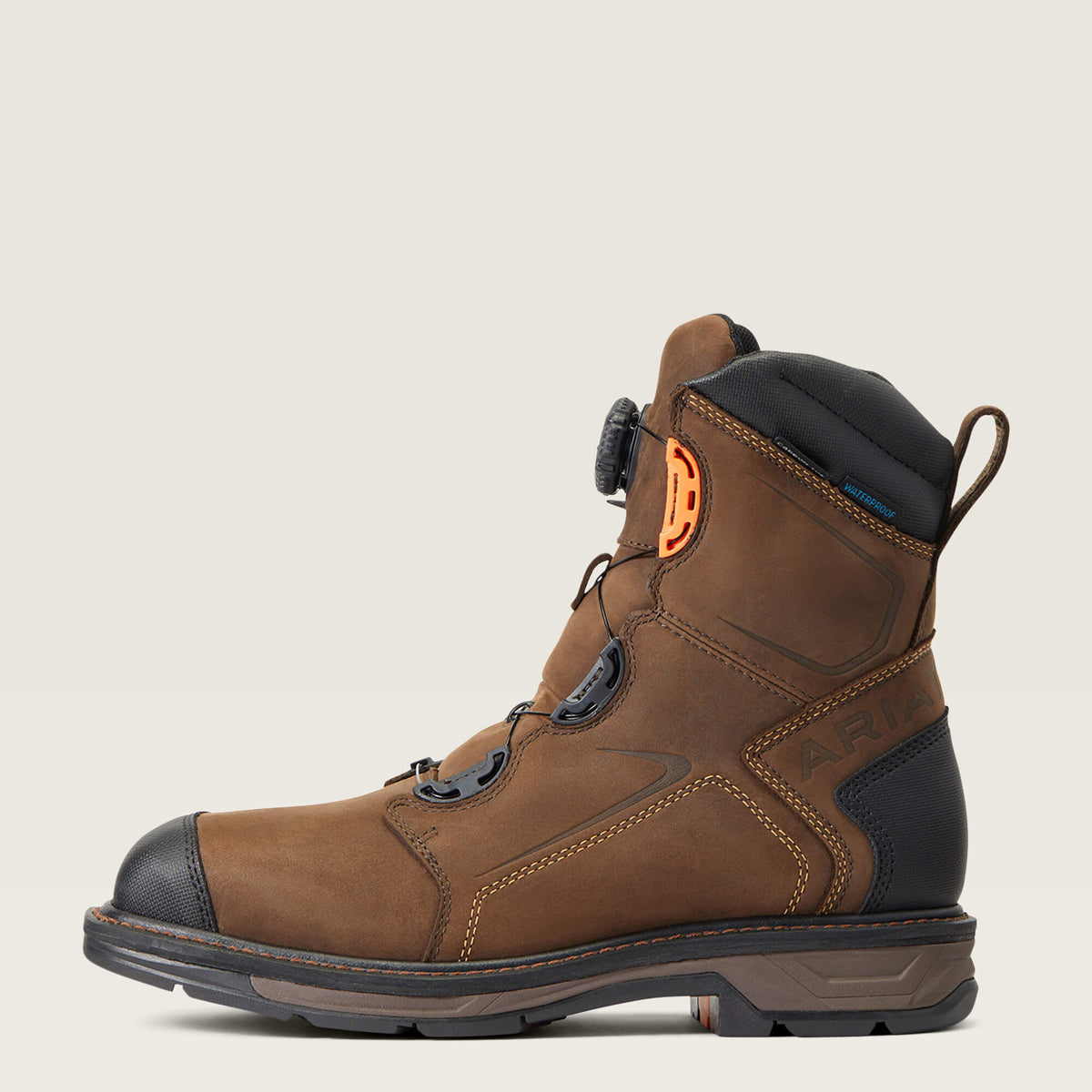 WorkHog XT 8" BOA Waterproof Carbon Toe Work Boot Ariat Work