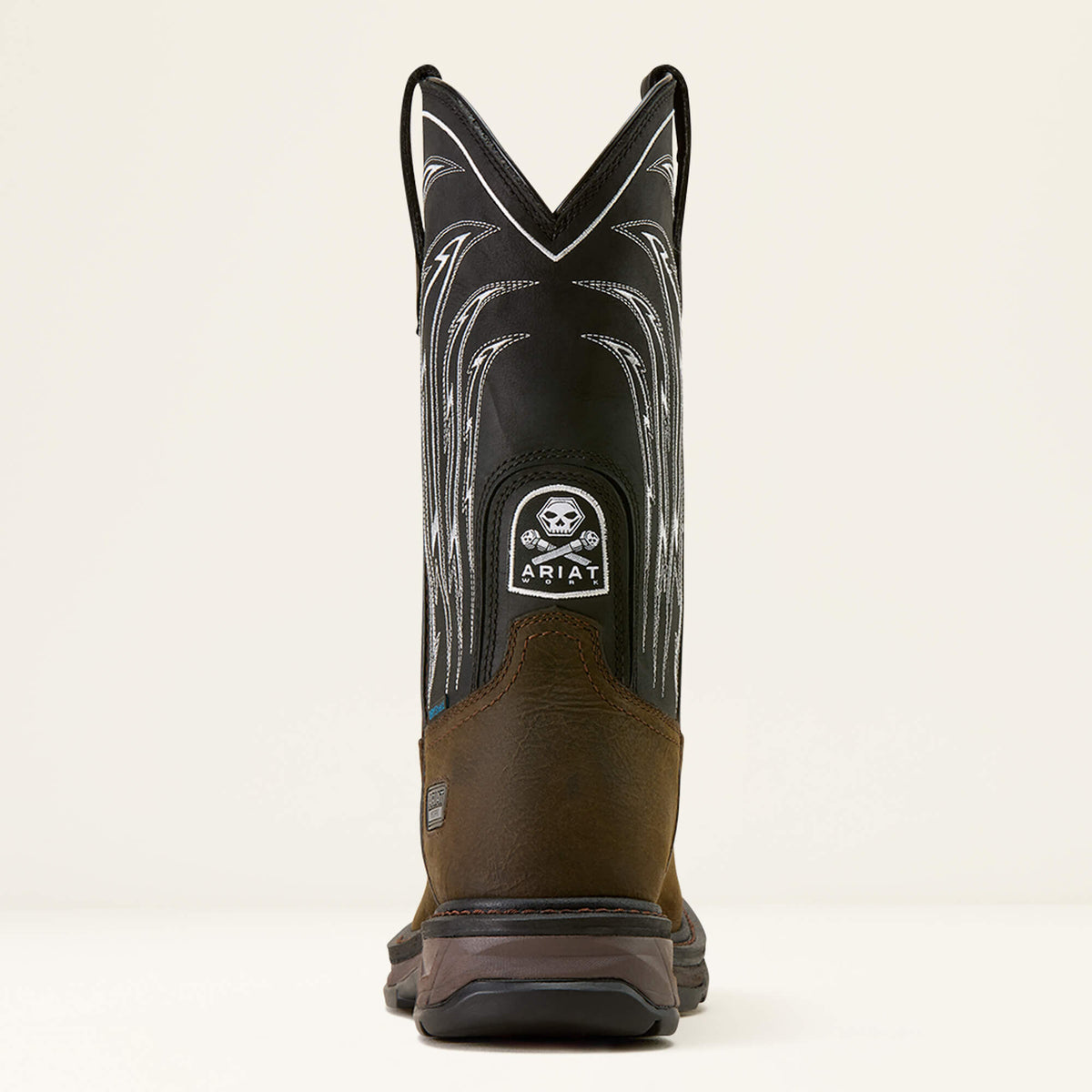 WorkHog XT Bolt Skull Waterproof Wide Square Toe Work Boot Ariat Work