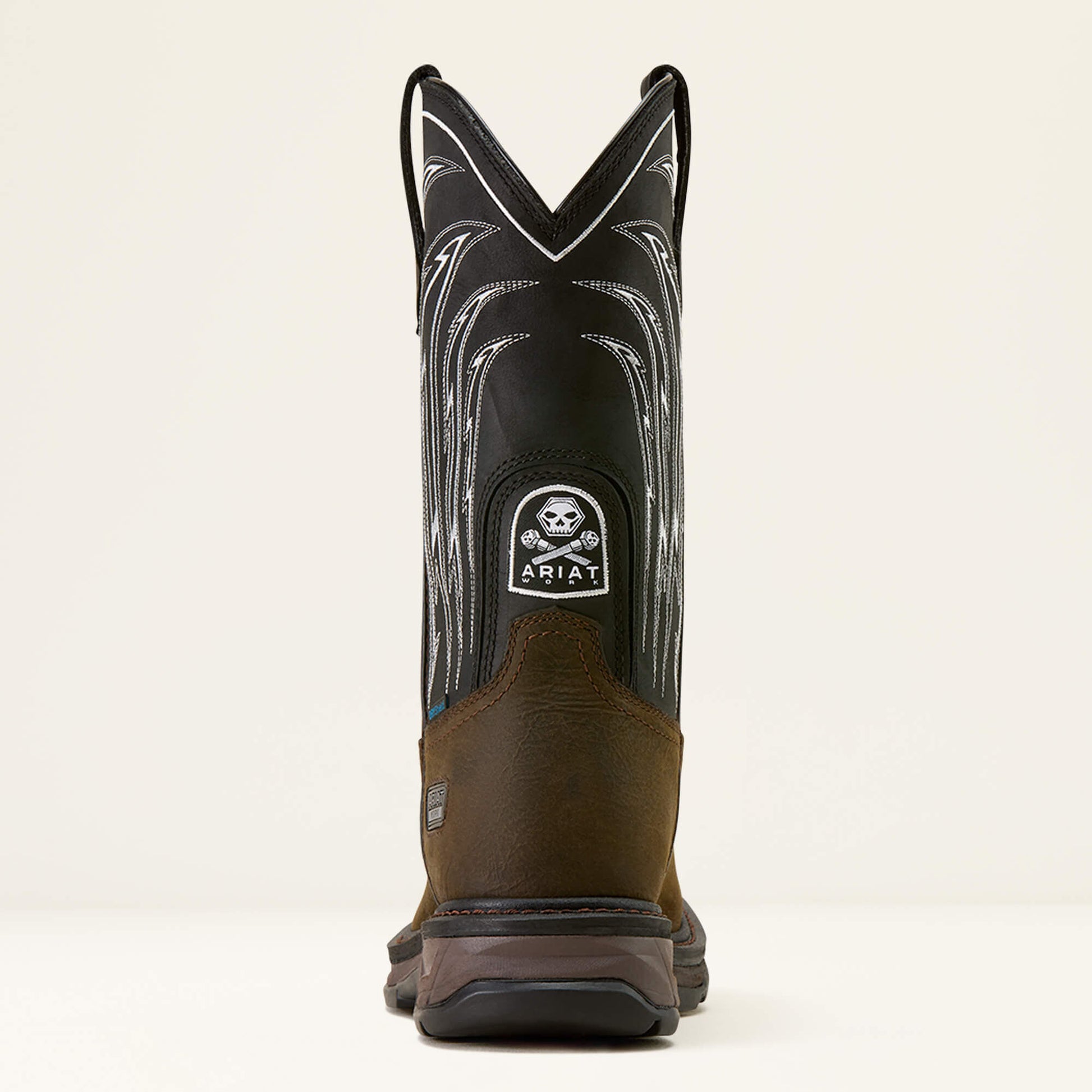 WorkHog XT Bolt Skull Waterproof Wide Square Toe Work Boot Ariat Work