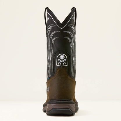 WorkHog XT Bolt Skull Waterproof Wide Square Toe Work Boot Ariat Work