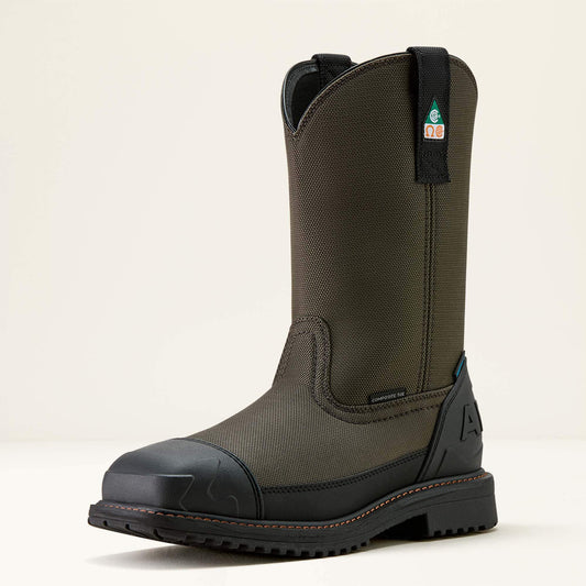RigTEK Wildcat Pull-On CSA Waterproof Wide Square Toe Composite Toe Work Boot Ariat Work