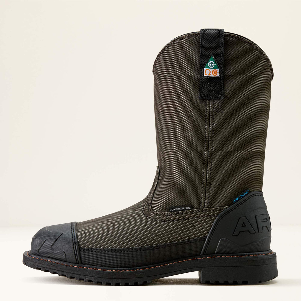RigTEK Wildcat Pull-On CSA Waterproof Wide Square Toe Composite Toe Work Boot Ariat Work