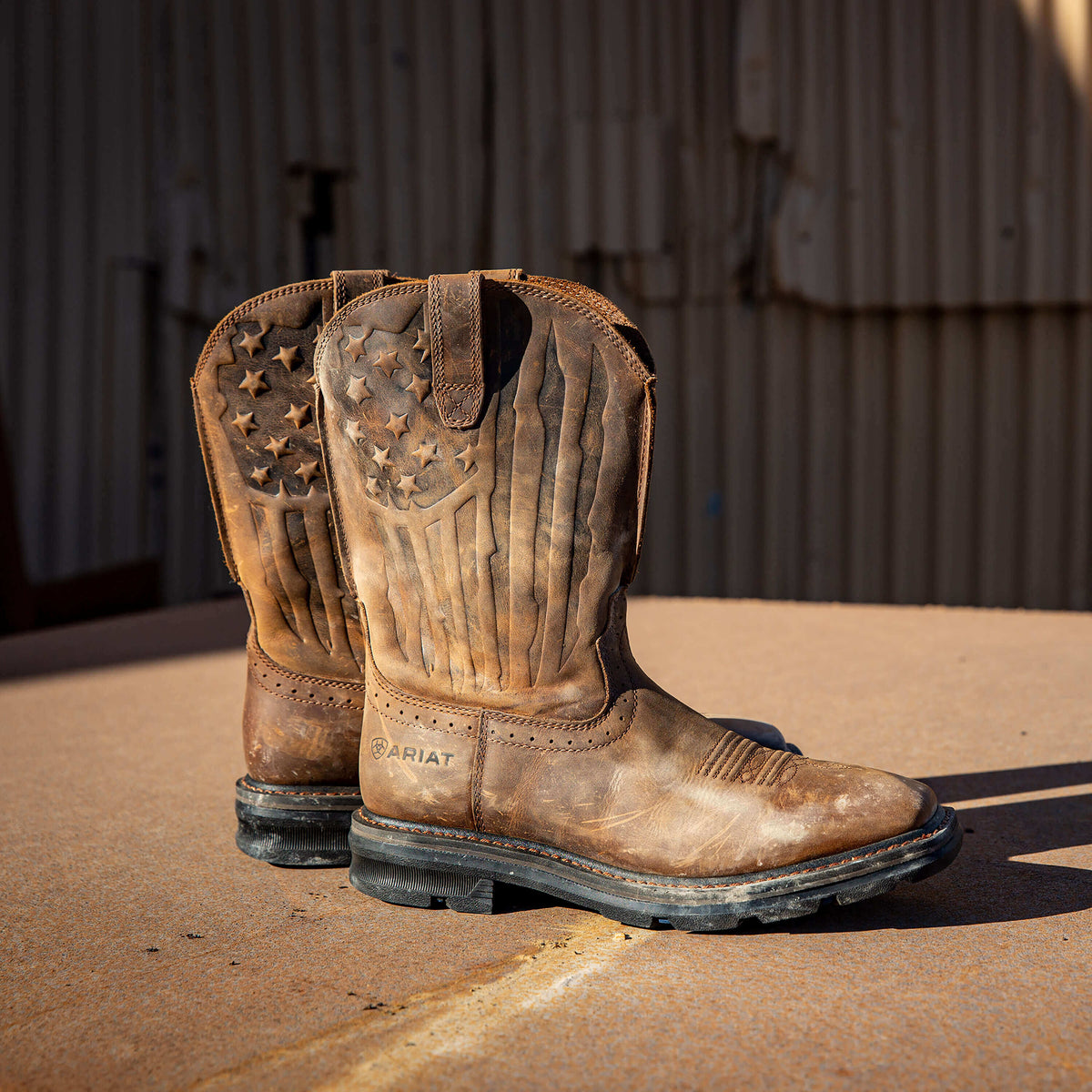 Sierra Shock Shield Patriot Work Boot Ariat Work